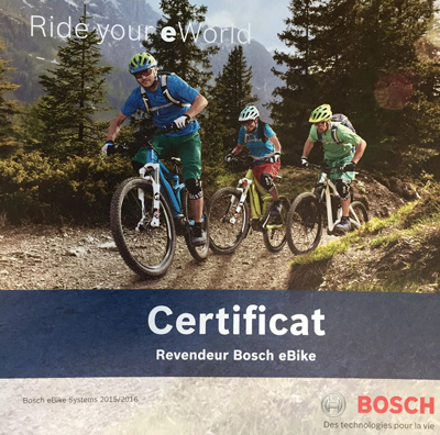 cycle, cycles et nature : magasin de vente et de reparation de velo a bordeaux, VAE, Vélos Assistance Electrique bosch revendeur certifie