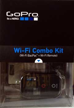cycles et nature : magasin de vente et de reparation de velo a bordeaux, gopro WI-Fi Combo Kit  wi-fi bacpac + wi-fi remote