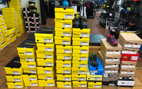 cycles et nature : magasin de vente et de reparation de velo a bordeaux, MAVIC chaussures soldes
